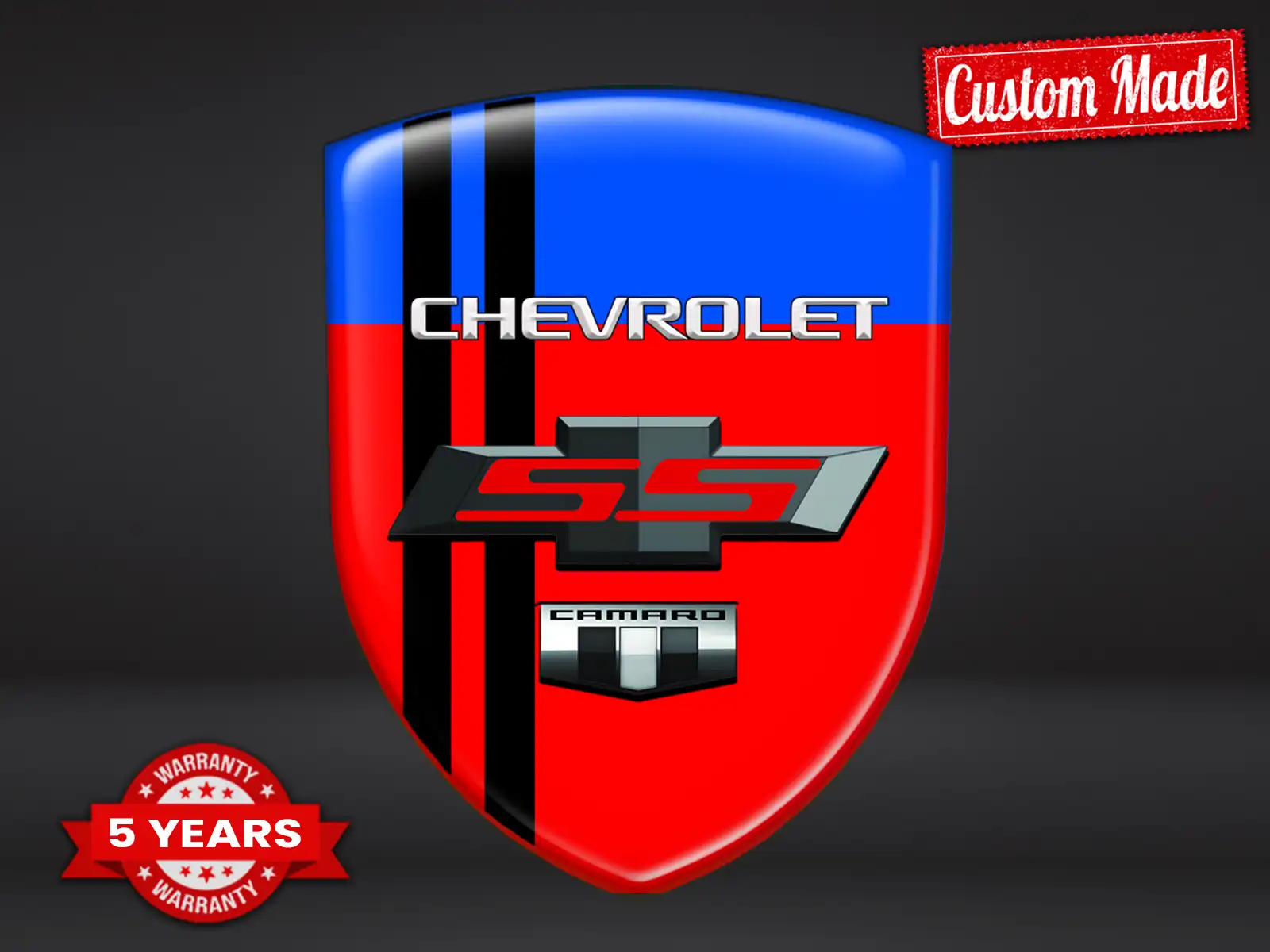 Chevrolet Adesivi Fibra Carbonio Auto Limitati Eleganti Design